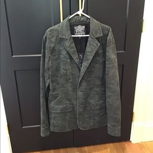 Camo blazer